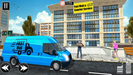 Fast Mail Van: Courier Games screenshot 4