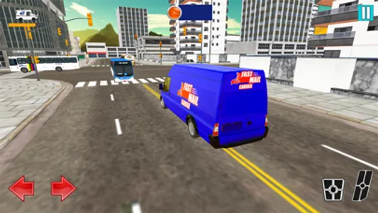 Fast Mail Van: Courier Games screenshot 7