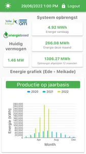 Asset Dashboard screenshot 2