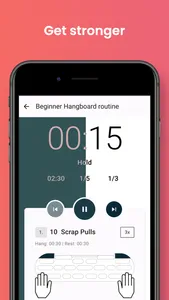 HangTime - Hangboard Training screenshot 0