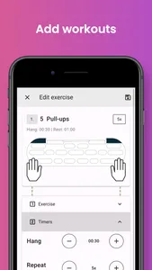 HangTime - Hangboard Training screenshot 1