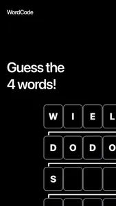 WordCode - Puzzle Game screenshot 0