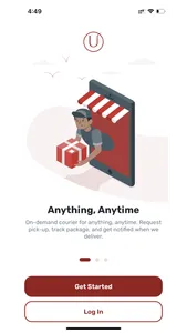 Uno: Pick-up & Delivery screenshot 0