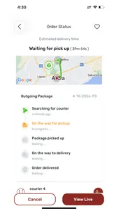 Uno: Pick-up & Delivery screenshot 3