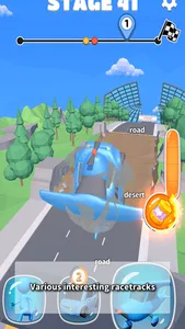 Transform Run: Road Race screenshot 1