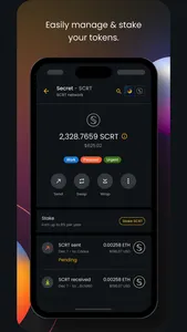 StarShell Wallet screenshot 1