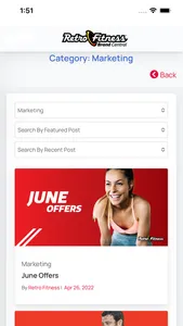 Retro Fitness Brand Central screenshot 2