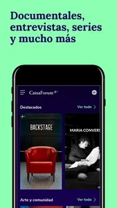 CaixaForum+: Cultura y Ciencia screenshot 2