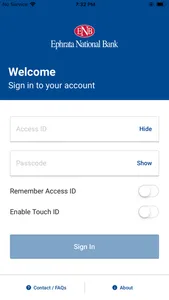 Ephrata National Bank Mobile screenshot 0