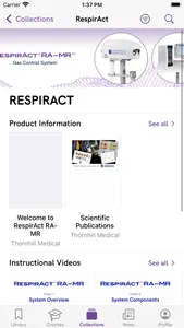 RespirAct® RA-MR Reference screenshot 1