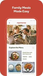 Moments Meals screenshot 2