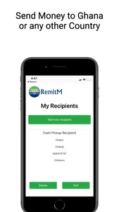 RemitM screenshot 2