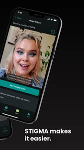 The STIGMA App screenshot 2