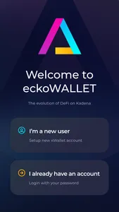 eckoWALLET screenshot 1