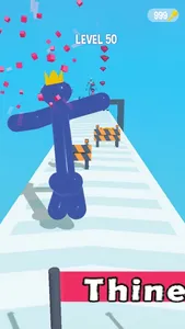 Tall Rainbow Rope Run screenshot 0