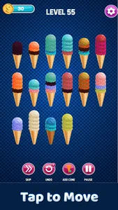 Ice Cream Sort Puzzle Dessert screenshot 2