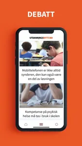 Utdanningsnytt screenshot 2