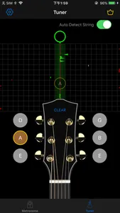 Music Metronome & Guitar Tuner screenshot 1