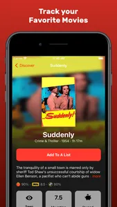 Movie Lists: Movies & TV Shows screenshot 2