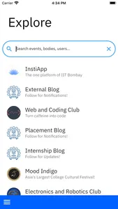 InstiApp IIT Bombay screenshot 3