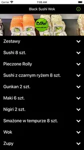 Black Sushi Wok screenshot 0