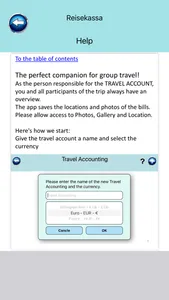 Reisekassa Pro screenshot 1