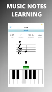 Music Notes Learning App screenshot 0