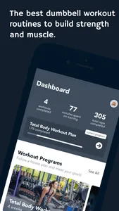 Dumbbell Workout Program screenshot 0