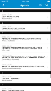 IntraFish Events App screenshot 2