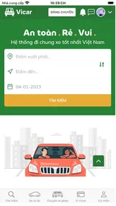 Vicar - Ứng dụng xe ghép screenshot 0