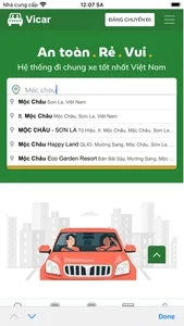 Vicar - Ứng dụng xe ghép screenshot 1