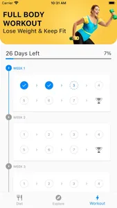 30 Day Weight Lose Challenge screenshot 3