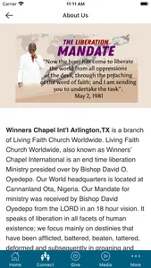Winners Chapel Arlington,TX screenshot 1