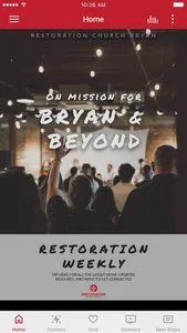 Restoration Church Bryan screenshot 0