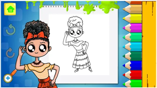 Mirabel Coloring Book Encanto screenshot 4