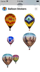 Balloon Stickers screenshot 4