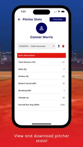 Track-A-Pitch (Pitch Counter) screenshot 7
