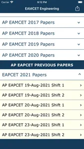 EAMCET Practice - Engineering screenshot 0