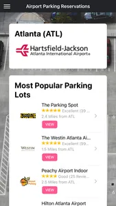 Airport Parking Reservations screenshot 1