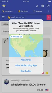 True List USA screenshot 0