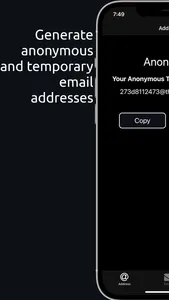 AnonyMail screenshot 0