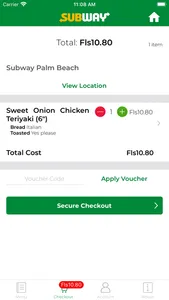 Subway Aruba screenshot 4