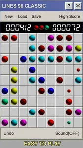 Line 98: Color Balls Standard screenshot 1