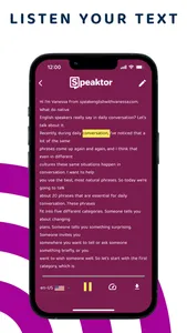 Text Reader - Text to Speech screenshot 2