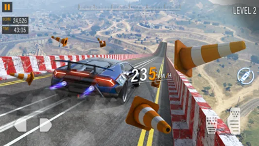 Mega Ramp Car Smash Stunts 3D screenshot 3