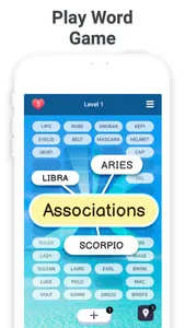 Associations: Word Puzzle Game screenshot 0