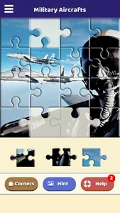 Military Aircrafts Puzzle screenshot 1