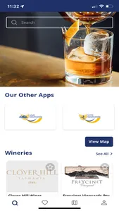 Whiskey wine and food screenshot 1