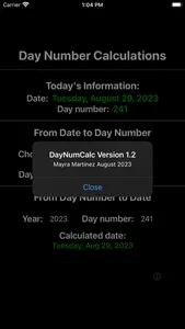 DayNumCalc screenshot 5