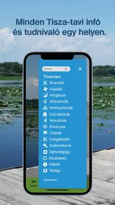 Tisza-tó App screenshot 0